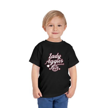 Toddler Tee \ Hamilton Aggies Basketball \ HABKG2