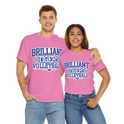 Adult Tee \ Brilliant Tigers Volleyball \ BTV2