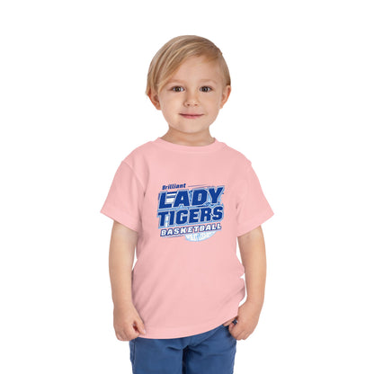 Toddler Tee \ Brilliant Tigers Basketball \ BTBKG2