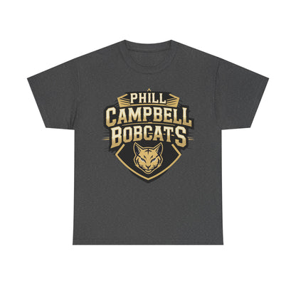 Adult Tee \ Phill Campbell Bobcats \ PCB1