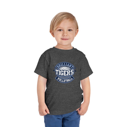 Toddler Tee \ Brilliant Tigers Volleyball \ BTV1
