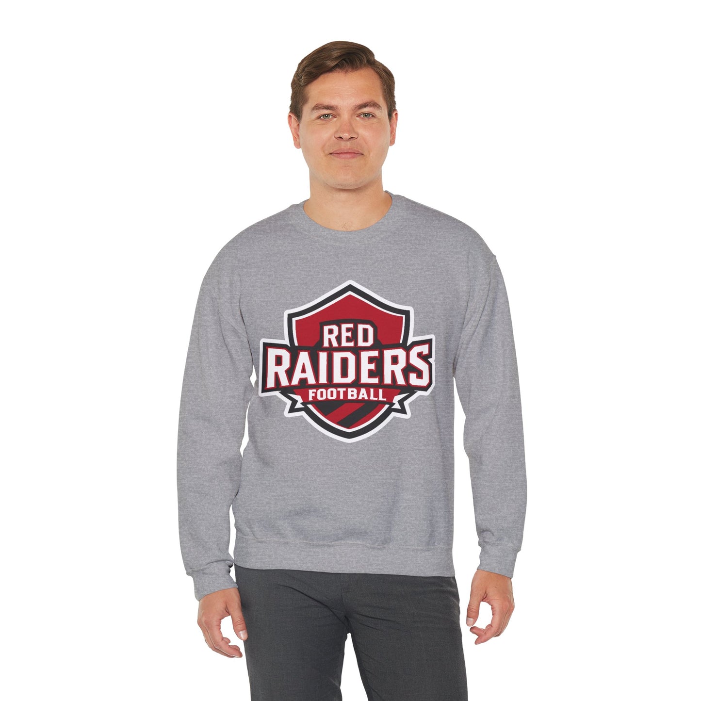 Adult Crewneck Sweatshirt \ Marion County Red Raiders Football \ MCF2