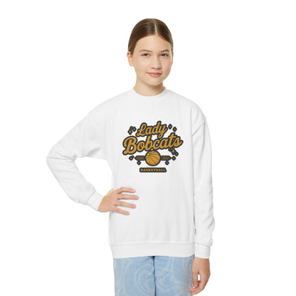 Youth Crewneck Sweatshirt \ Phil Campbell Bobcats Basketball \ PCBBKG2