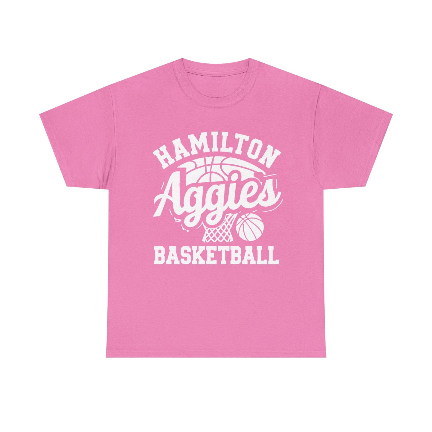 Adult Tee \ Hamilton Aggies Basketball \ HABKG1