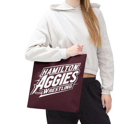 Tote Bag \ Hamilton Aggies Wrestling \ HAW1