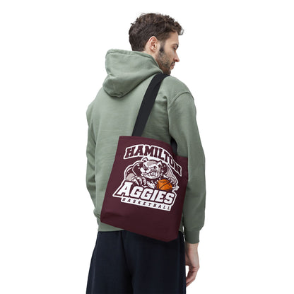 Tote Bag \ Hamilton Aggies Basketball \ HABK1