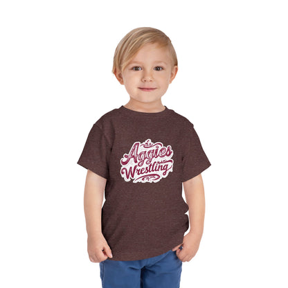 Toddler Tee \ Hamilton Aggies Wrestling \ HAWG2