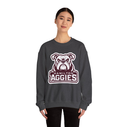 Adult Crewneck Sweatshirt \ Hamilton Aggies \ HA4