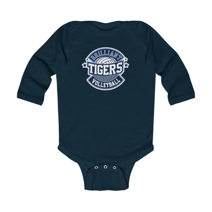 Long Sleeve Baby Bodysuit \ Brilliant Tigers Volleyball \ BTV1