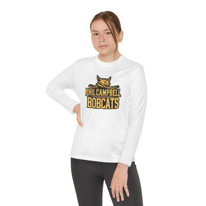 Youth Long Sleeve Tee \ Phil Campbell Bobcats \ PCB2
