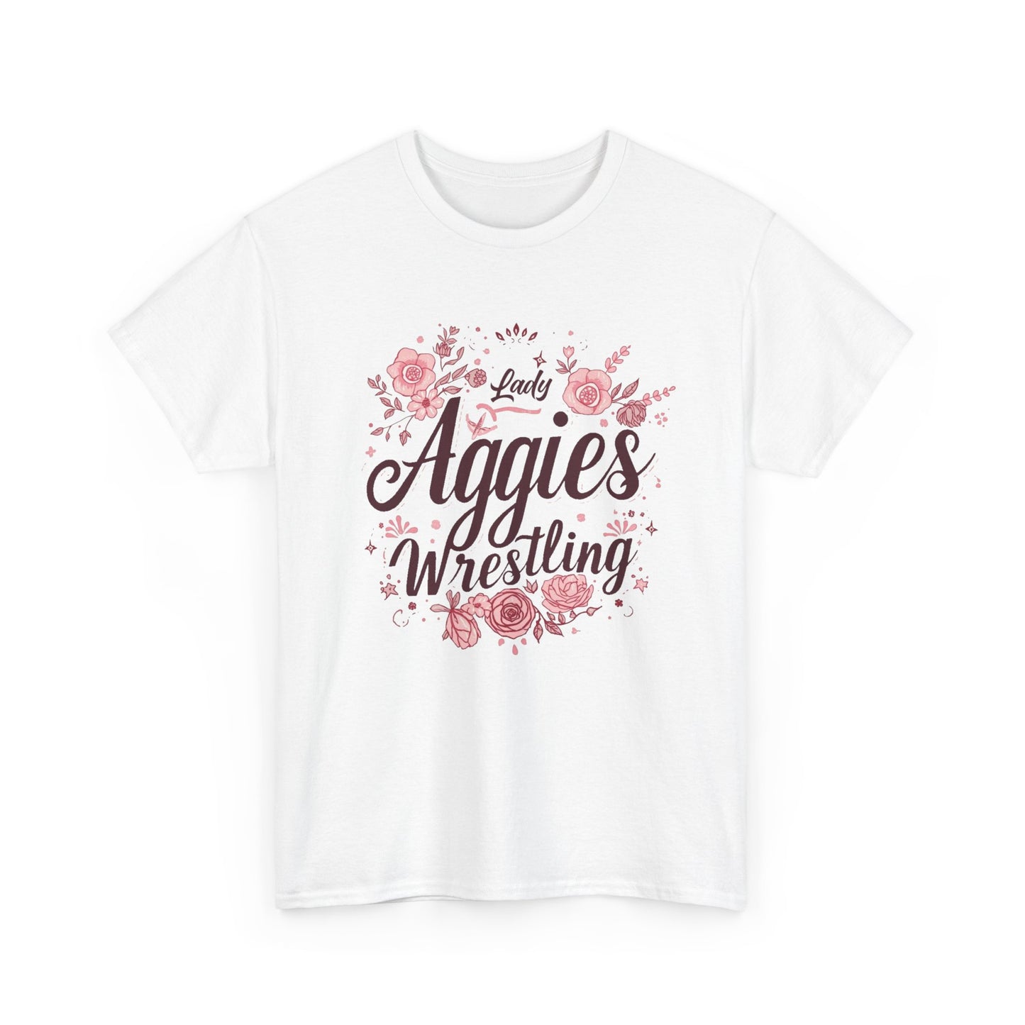 Adult Tee \ Hamilton Aggies Wrestling \ HAWG1