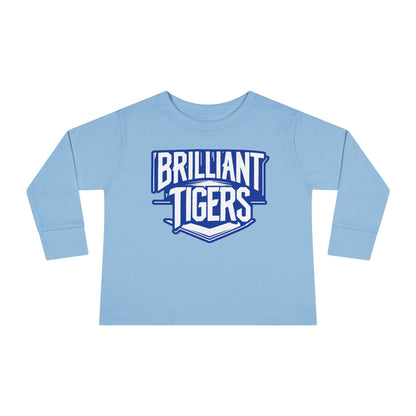 Toddler Long Sleeve Tee \ Brilliant Tigers \ BT2