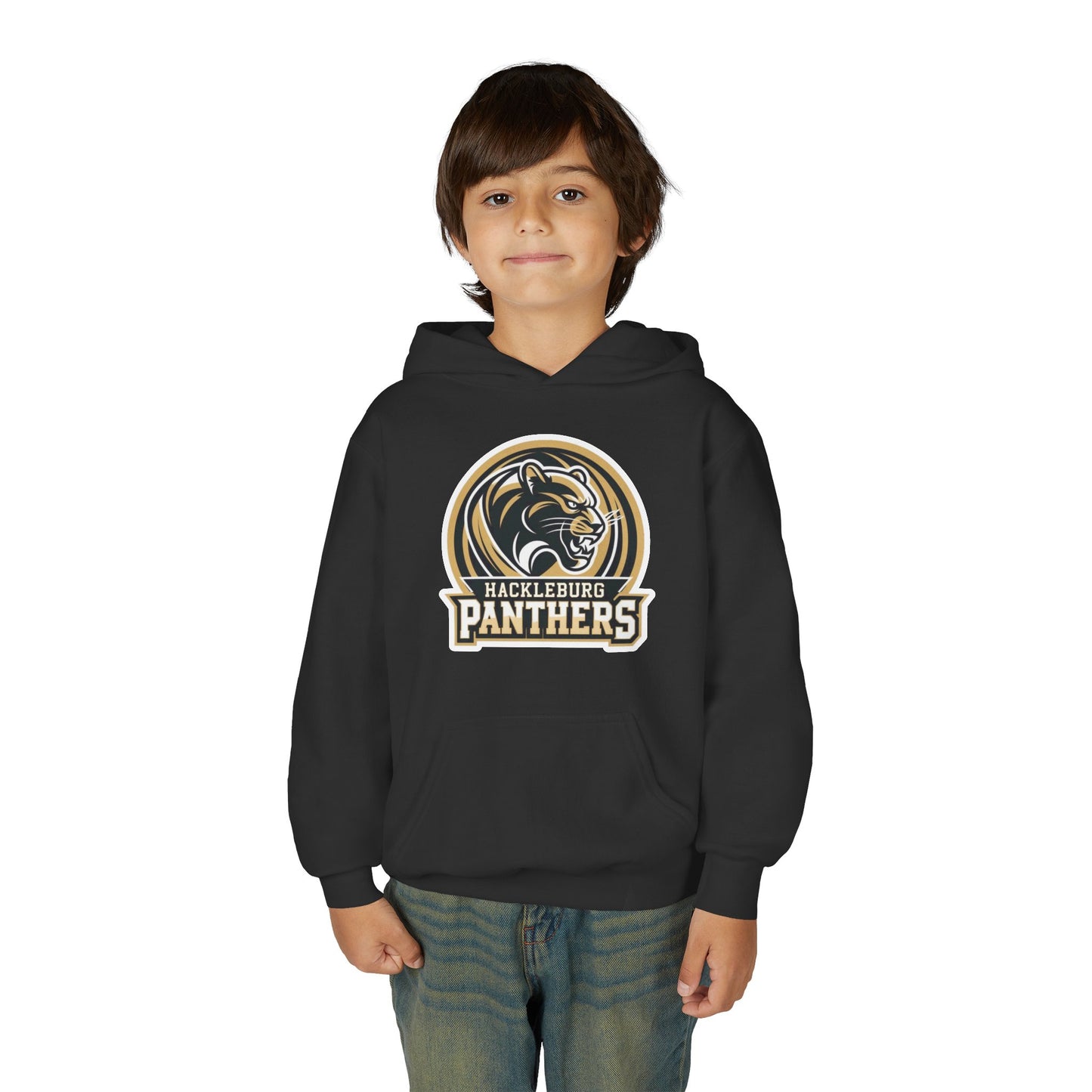 Youth Hoodie Sweatshirt \ Hackleburg Panthers \ HP2