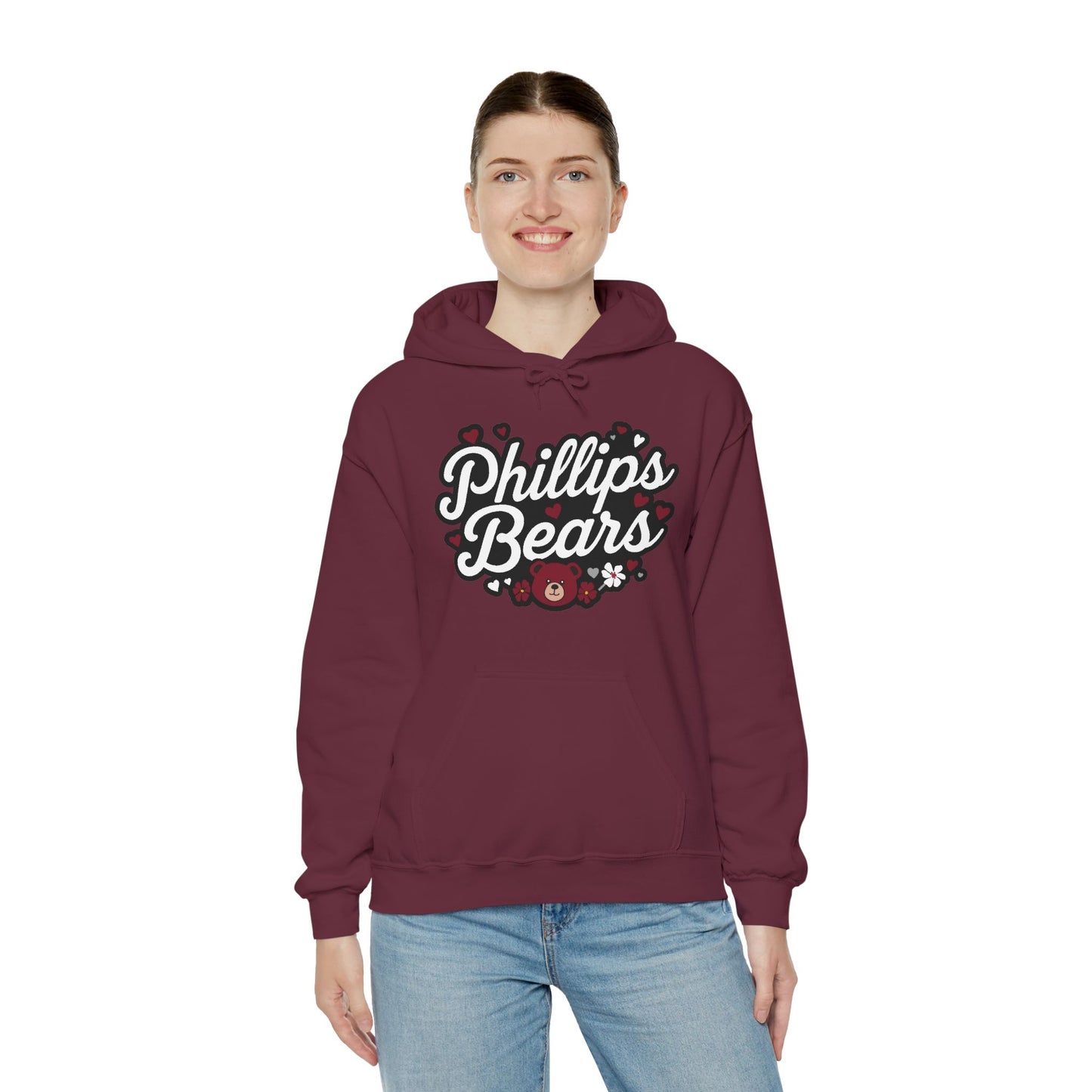 Adult Hoodie Sweatshirt \ Phillip's Bears \ PBG1