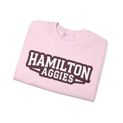 Adult Crewneck Sweatshirt \ Hamilton Aggies \ HA3
