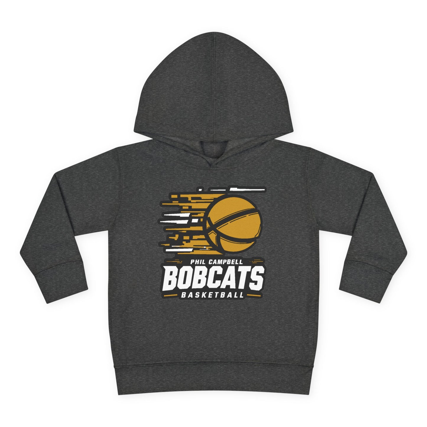 Toddler Hoodie Sweatshirt \ Phil Campbell Bobcats Basketball \ PCBBK2