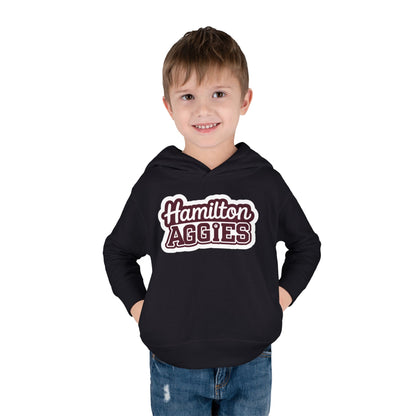Toddler Hoodie Sweatshirt \ Hamilton Aggies \ HAG2