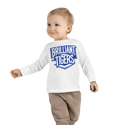 Toddler Long Sleeve Tee \ Brilliant Tigers \ BT2