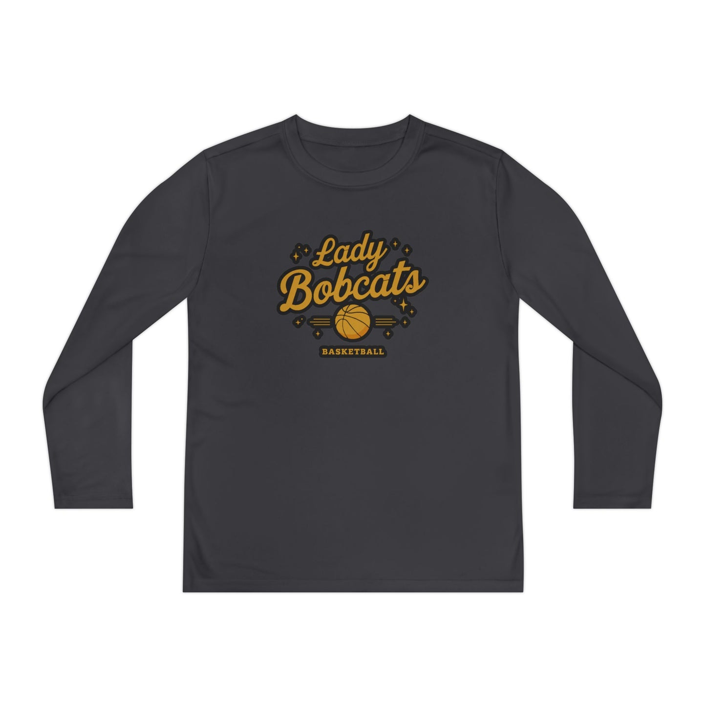 Youth Long Sleeve Tee \ Phil Campbell Bobcats Basketball \ PCBBKG2