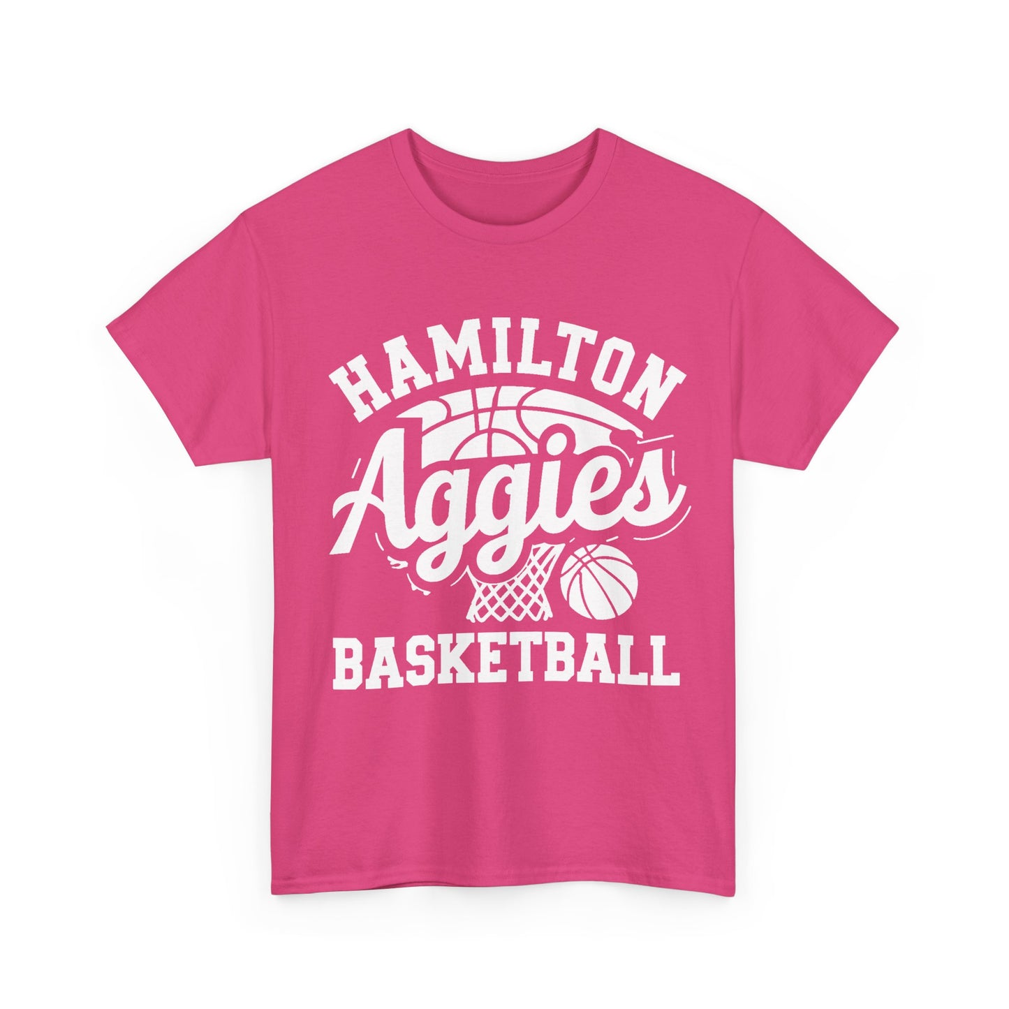 Adult Tee \ Hamilton Aggies Basketball \ HABBG1