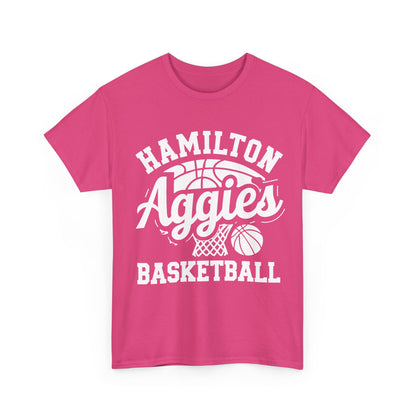 Adult Tee \ Hamilton Aggies Basketball \ HABBG1