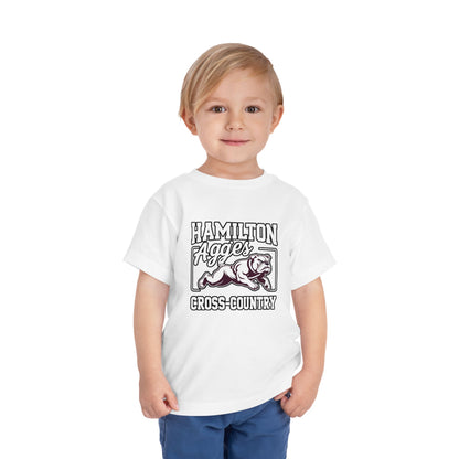 Toddler Tee \ Hamilton Aggies Cross-Country \ HCC2