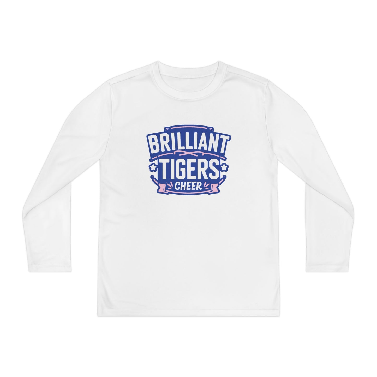 Youth Long Sleeve Tee \ Brilliant Tigers Cheer \ BTC2