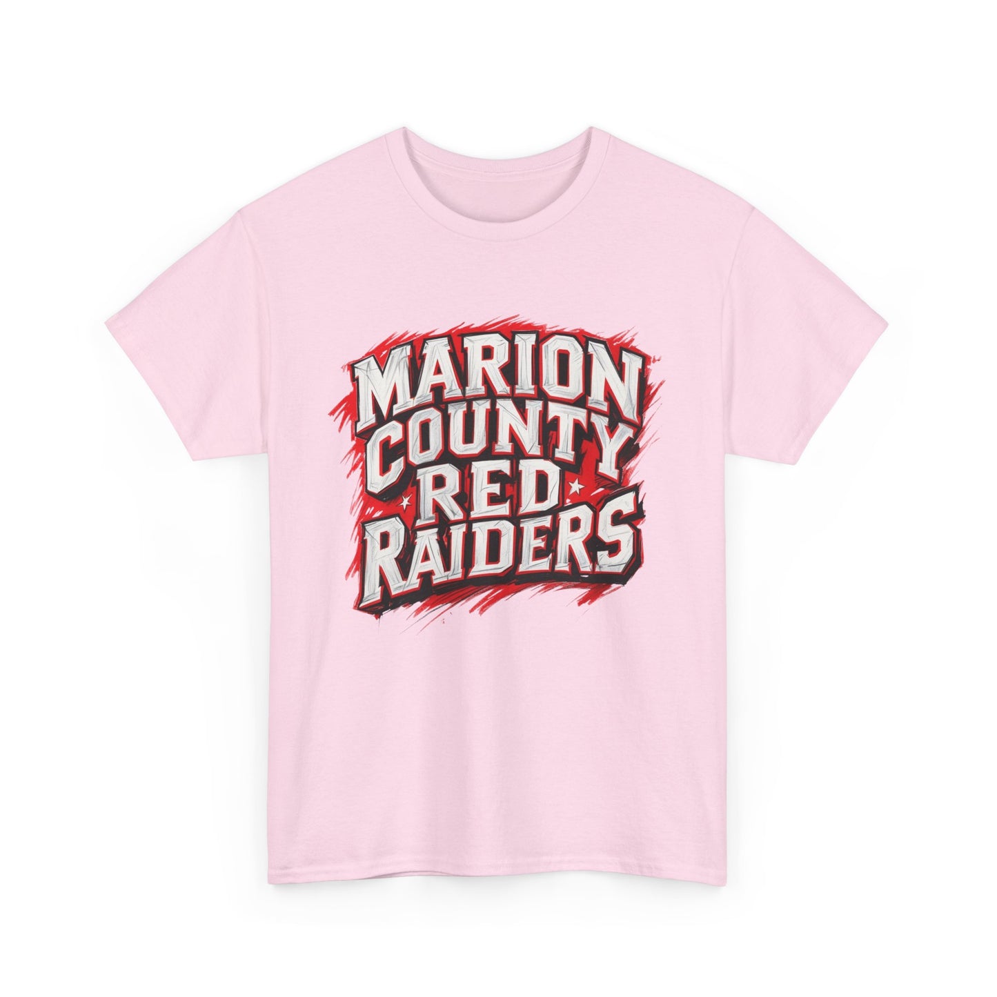 Adult Tee \ Marion County Red Raiders \ MC1
