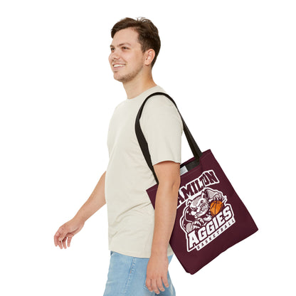 Tote Bag \ Hamilton Aggies Basketball \ HABK1