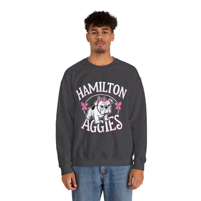Adult Crewneck Sweatshirt \ Hamilton Aggies \ HAG4