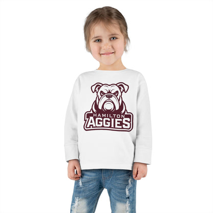 Toddler Long Sleeve Tee \ Hamilton Aggies \ HA4