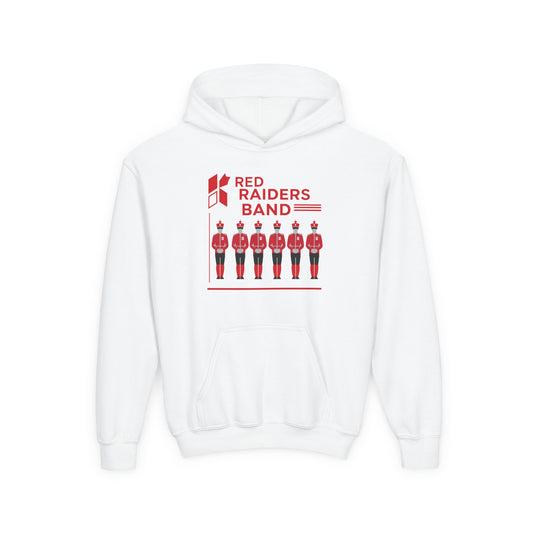 Youth Hoodie Sweatshirt \ Marion County Red Raiders Band \ MCB1