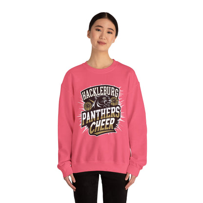 Adult Crewneck Sweatshirt \ Hackleburg Panthers Cheer \ HPC1