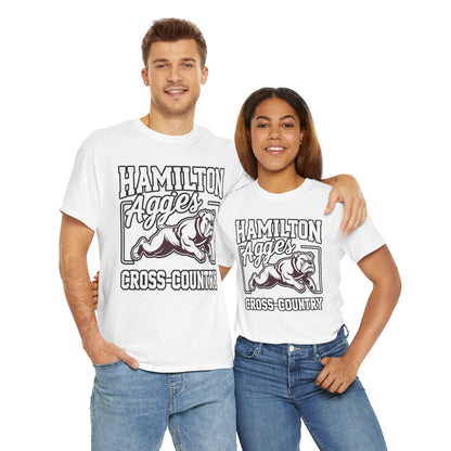 Adult Tee \ Hamilton Aggies Cross-Country \ HCC2