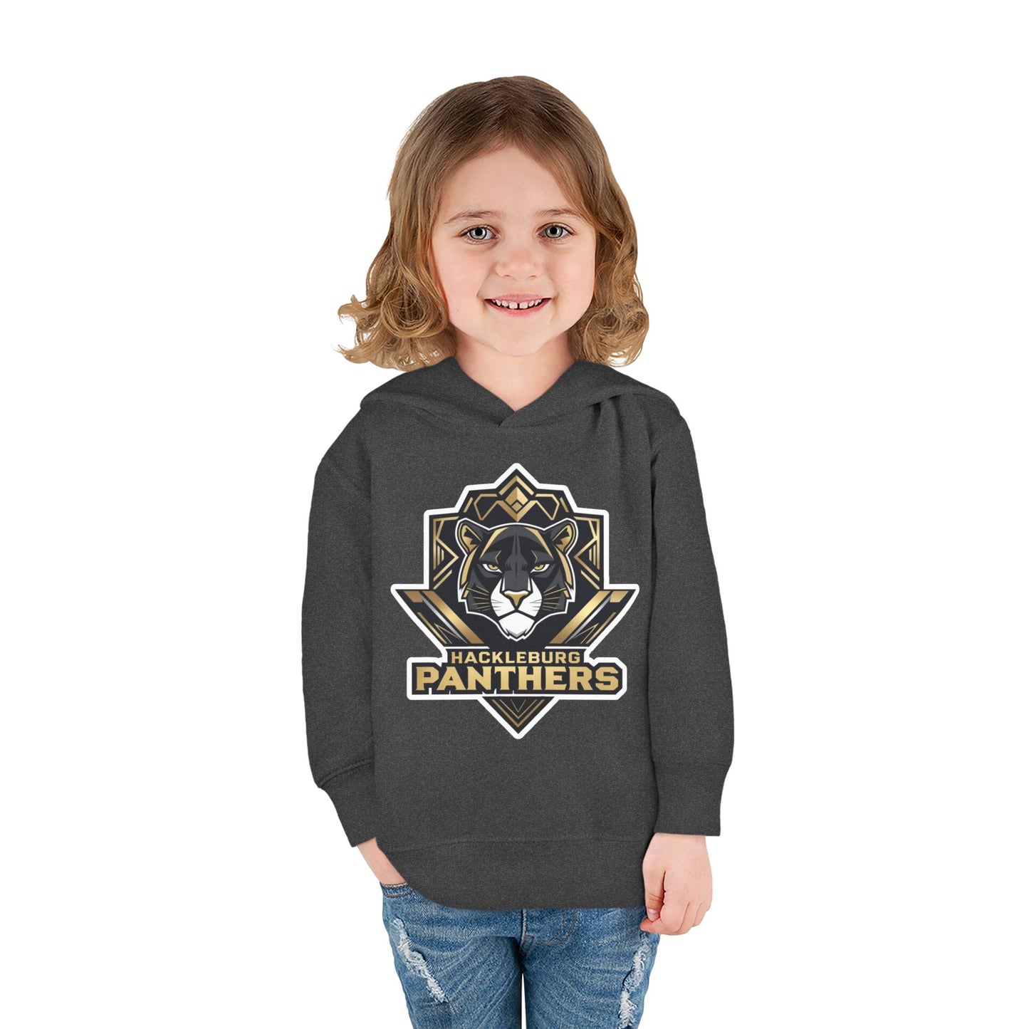 Toddler Hoodie Sweatshirt \ Hackleburg Panthers \ HP1