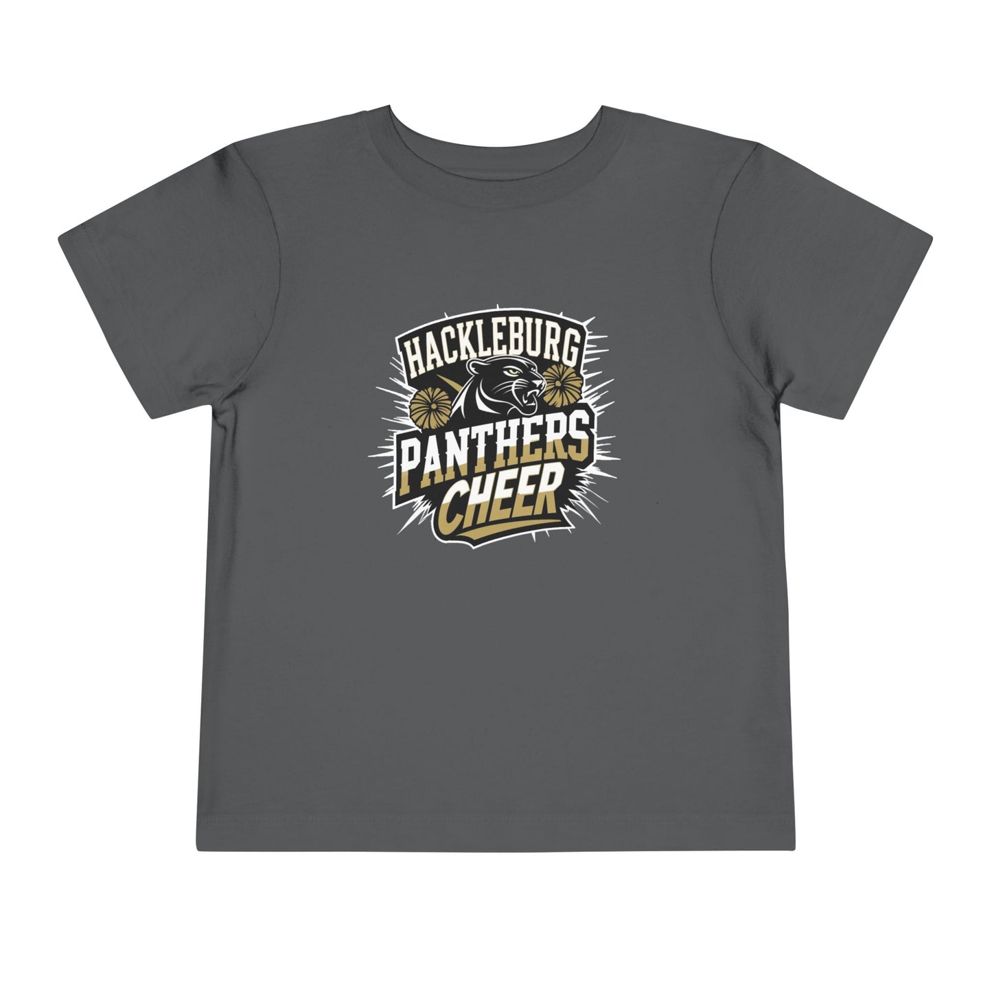 Toddler Tee \ Hackleburg Panthers Cheer \ HPC1