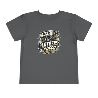 Toddler Tee \ Hackleburg Panthers Cheer \ HPC1