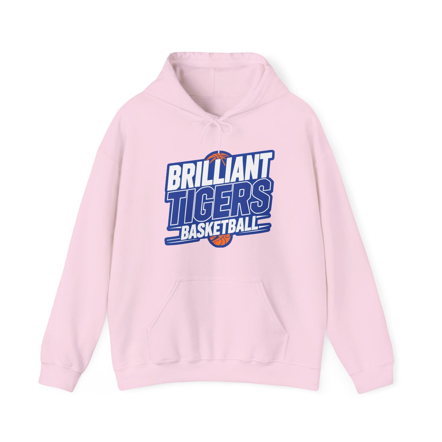 Adult Hoodie Sweatshirt \ Brilliant Tigers Basketball \ BTBK1
