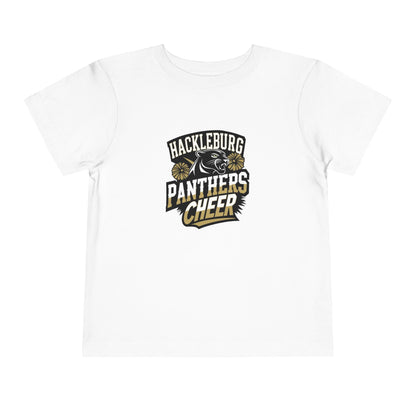 Toddler Tee \ Hackleburg Panthers Cheer \ HPC1