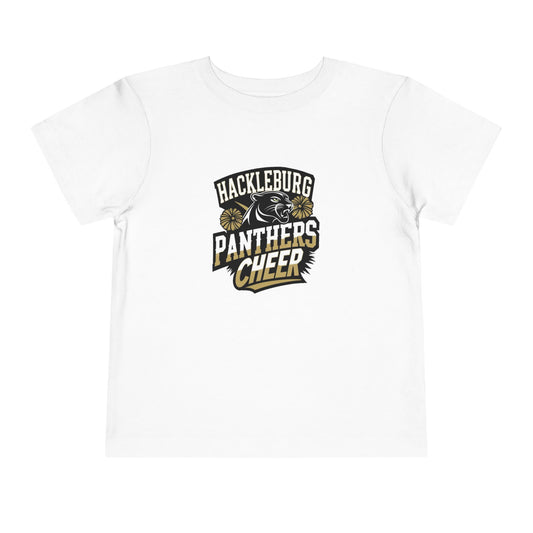 Toddler Tee \ Hackleburg Panthers Cheer \ HPC1