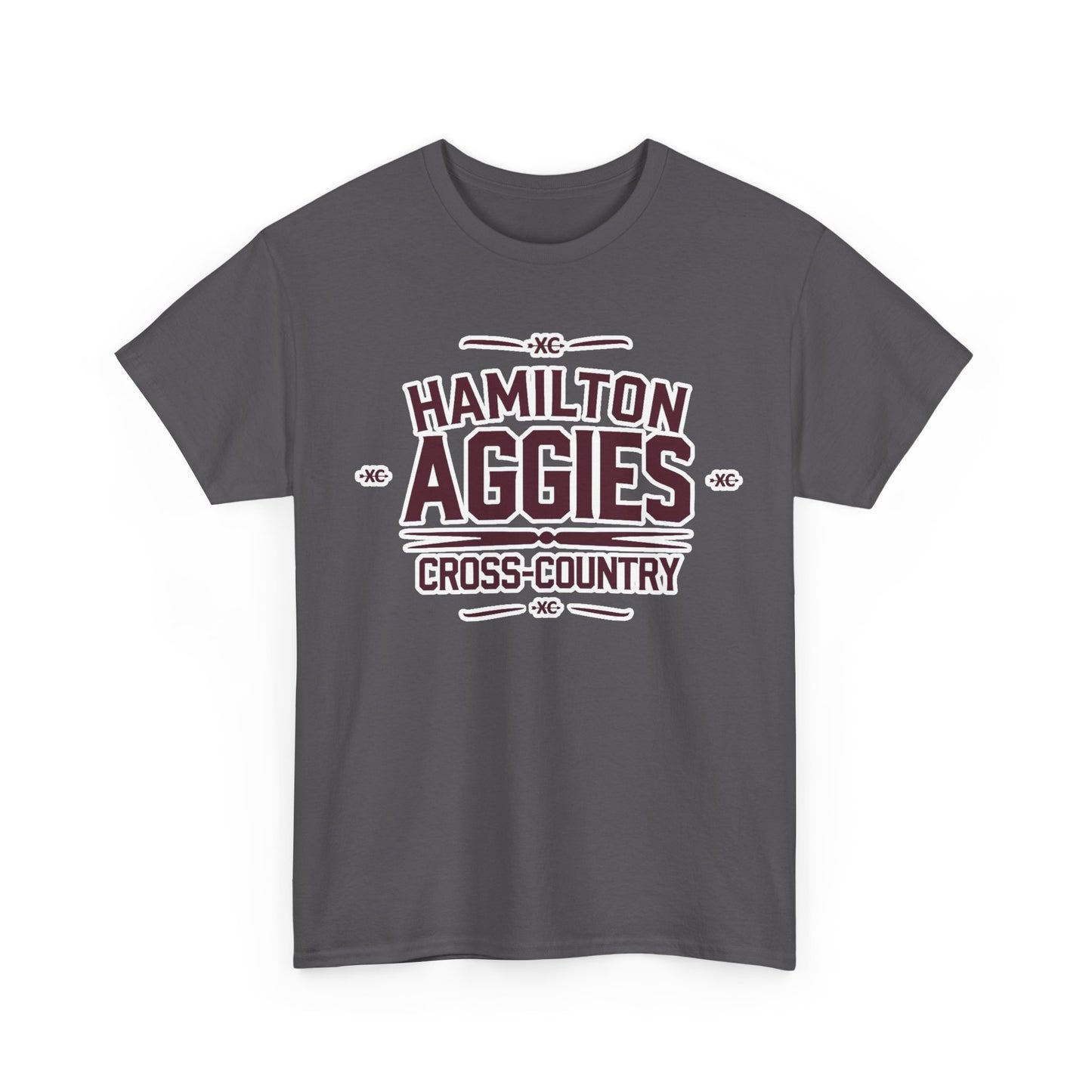 Adult Tee \ Hamilton Aggies Cross-Country \ HCC1