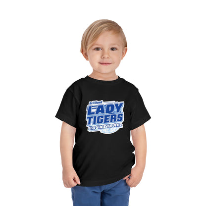 Toddler Tee \ Brilliant Tigers Basketball \ BTBKG2