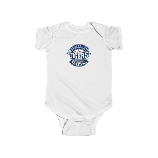 Short Sleeve Baby Bodysuit \ Brilliant Tigers Volleyball \ BTV1