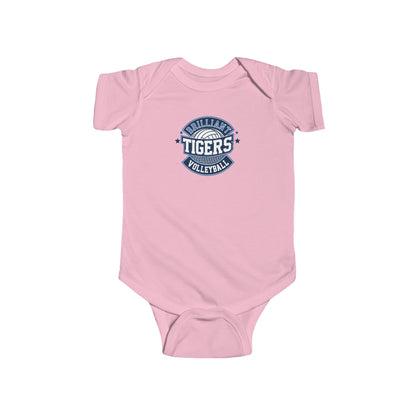 Short Sleeve Baby Bodysuit \ Brilliant Tigers Volleyball \ BTV1