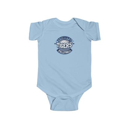 Short Sleeve Baby Bodysuit \ Brilliant Tigers Volleyball \ BTV1