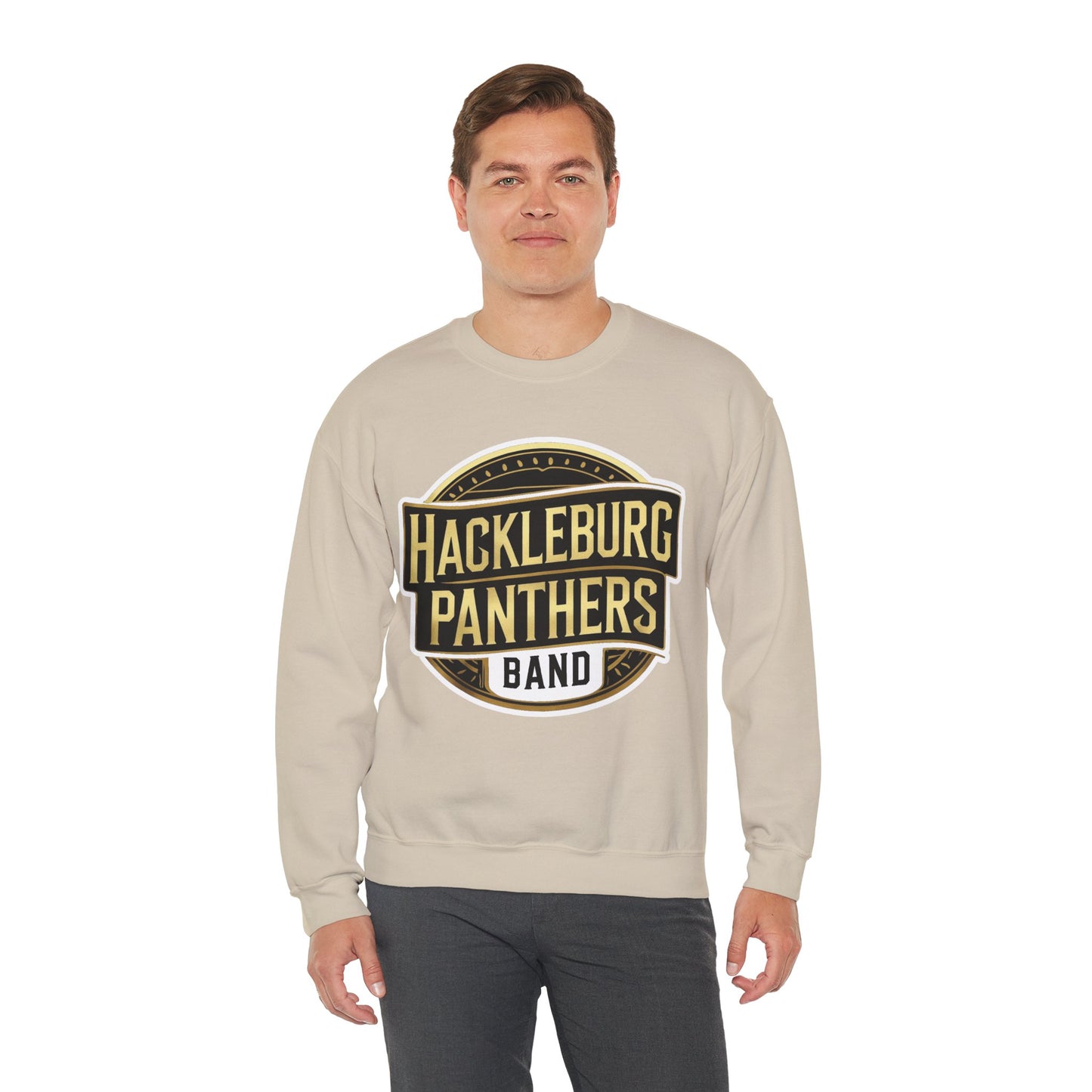 Adult Crewneck Sweatshirt \ Hackleburg Panthers Band \ HPB2