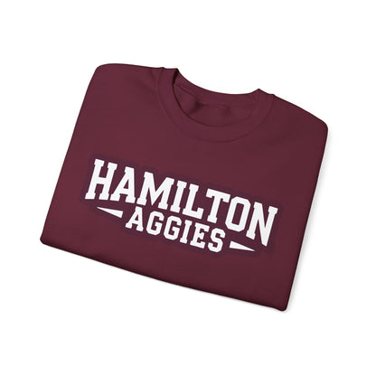 Adult Crewneck Sweatshirt \ Hamilton Aggies \ HA3