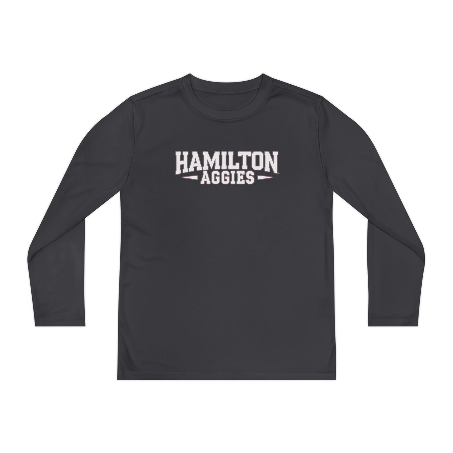 Youth Long Sleeve Tee \ Hamilton Aggies \ HA3
