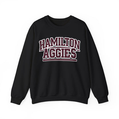 Adult Crewneck Sweatshirt \ Hamilton Aggies \ HA2