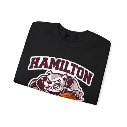 Adult Crewneck Sweatshirt \ Hamilton Aggies Basketball \ HABB1